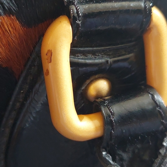 LENNY e CIA cow hide leopard print bag - Picture 11 of 15